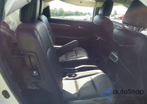 2019 Toyota Highlander Limited Platinum from USA, damaged, VIN 5TDYZRFH3KS312775